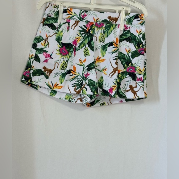 Janie and Jack toddler Tropical Jungle Canvas Short size 3T - Picture 1 of 4
